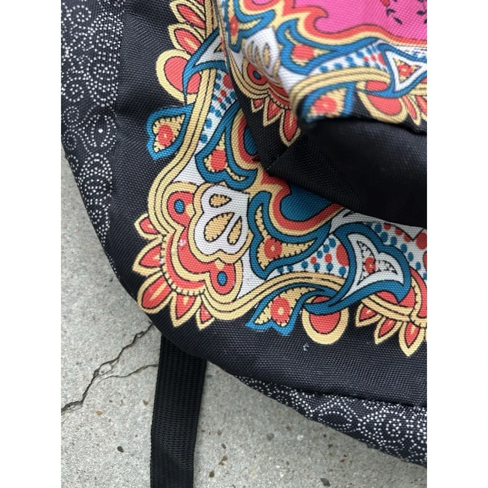 RARE JanSport x FARM Rio Porto Claro Mixed Floral Paisley Backpack Bag School‎
